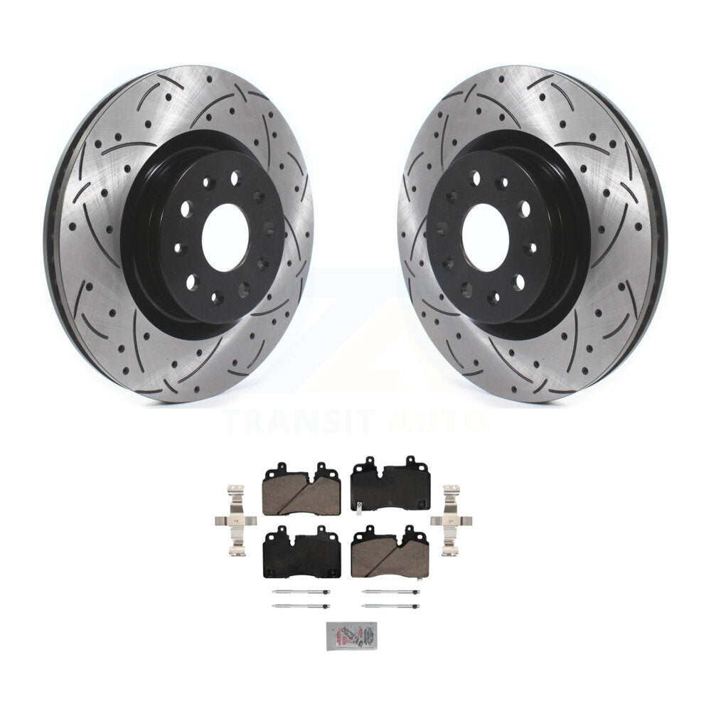 Transit Auto KDA-102364 Disc Brake Kit for 2019-2020 Cadillac CT6 - Front product image