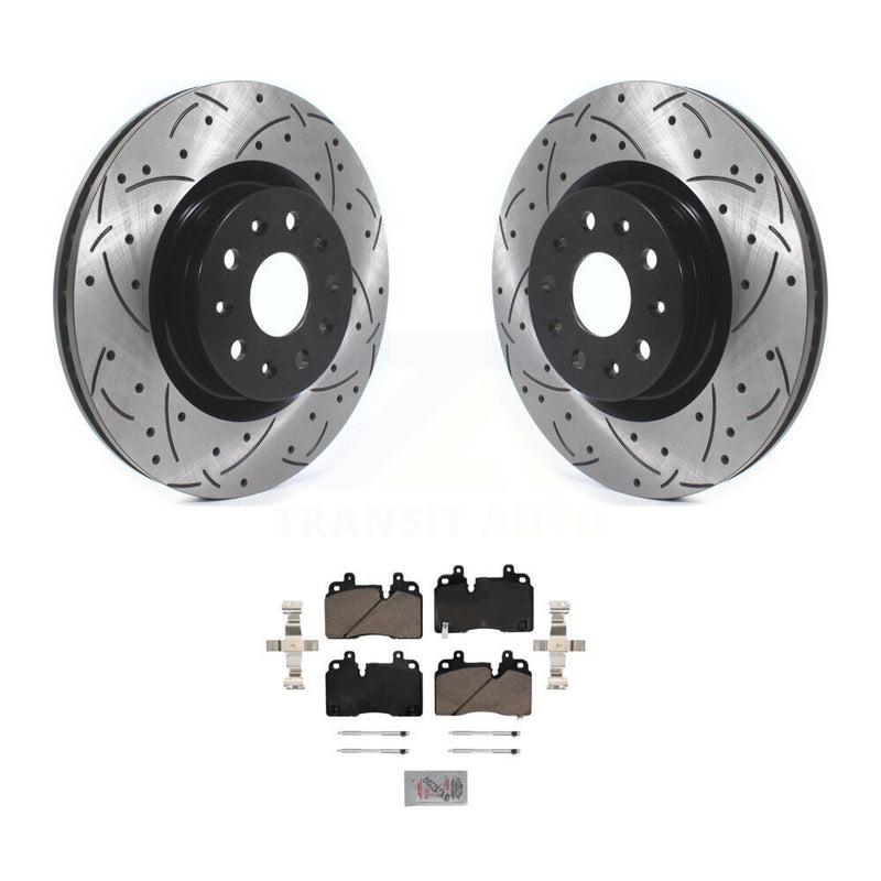Transit Auto KDA-102364 Disc Brake Kit for 2019-2020 Cadillac CT6 - Front product image