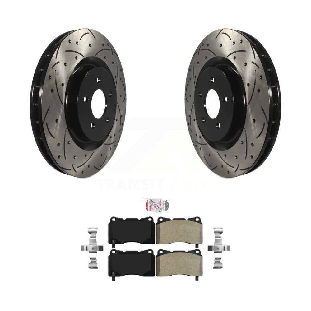 Transit Auto KDA-102374 Disc Brake Kit for 2007-2014 Ford Mustang - Front product image