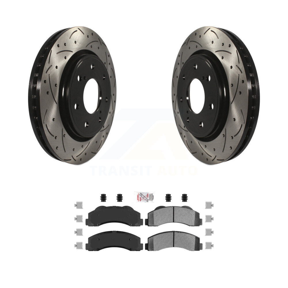 Transit Auto KDA-102375 Disc Brake Kit for 2010-2014 Ford F-150 - Front product image