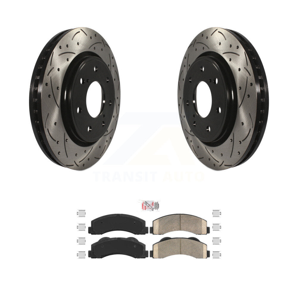 Transit Auto KDA-102376 Disc Brake Kit for 2010-2014 Ford F-150 - Front product image
