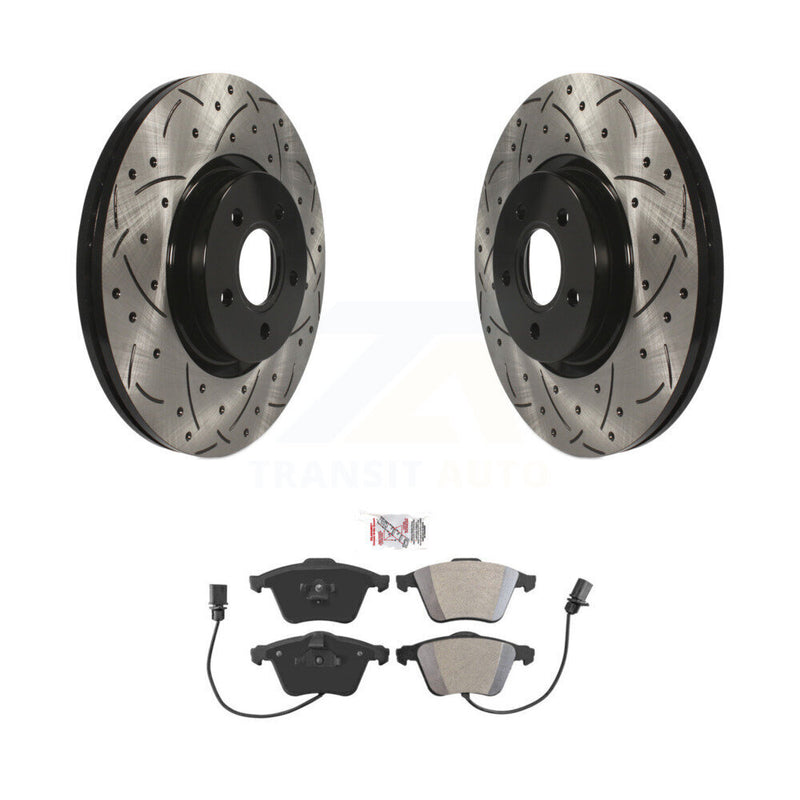 Transit Auto KDA-102377 Disc Brake Kit for 2004-2013 Volvo C70, Volvo S40, Volvo V50 - Front product image