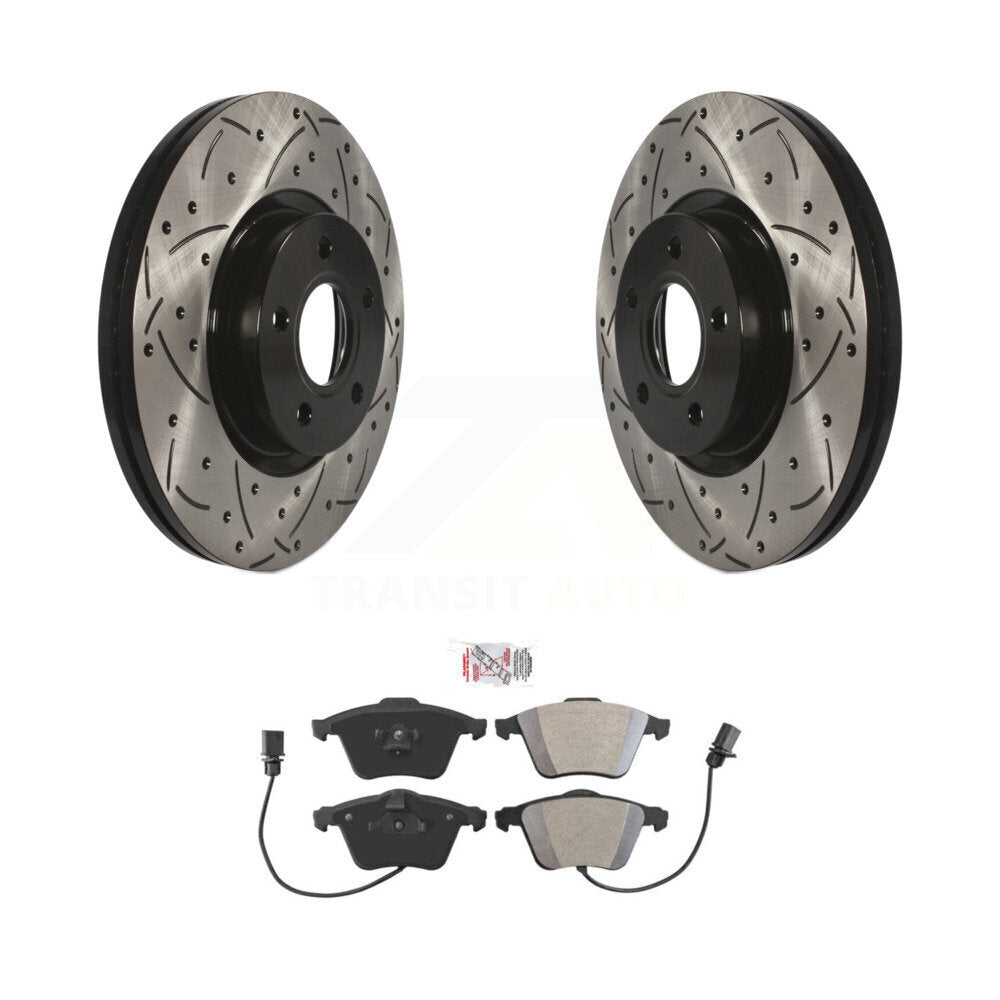 Transit Auto KDA-102378 Disc Brake Kit for 2004 Volvo S40 - Front product image