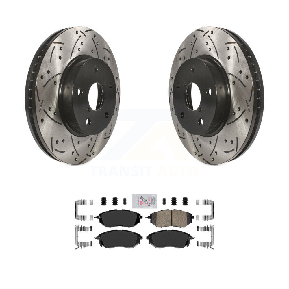Transit Auto KDA-102380 Disc Brake Kit for 2015 Subaru Legacy - Front product image