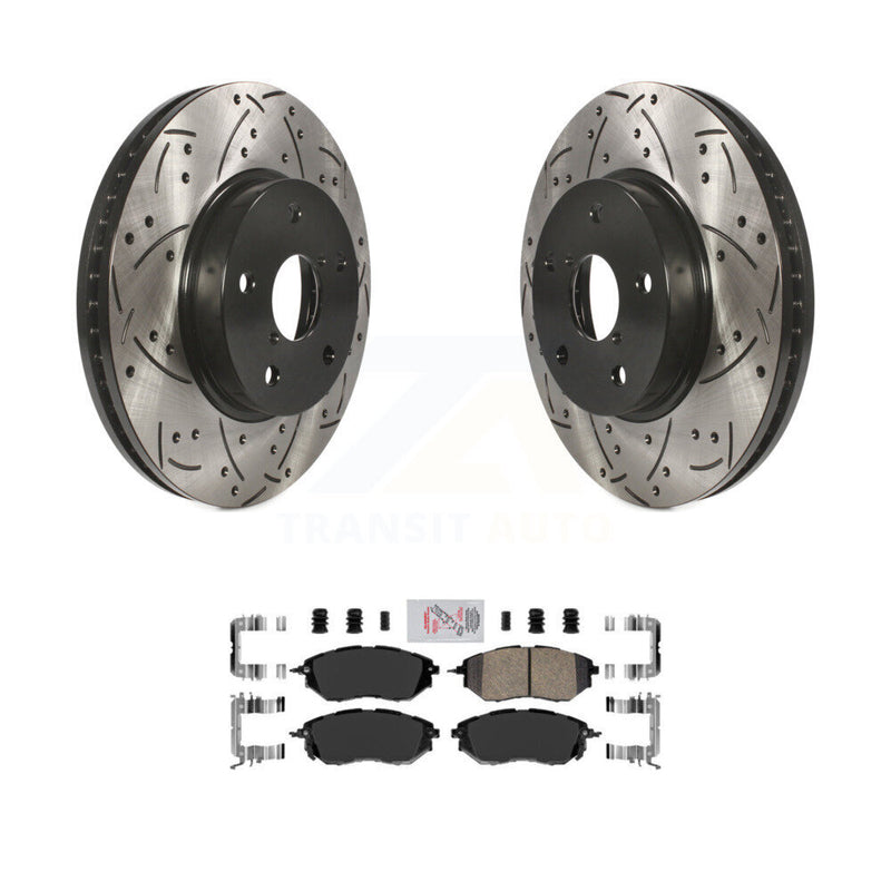 Transit Auto KDA-102380 Disc Brake Kit for 2015 Subaru Legacy - Front product image