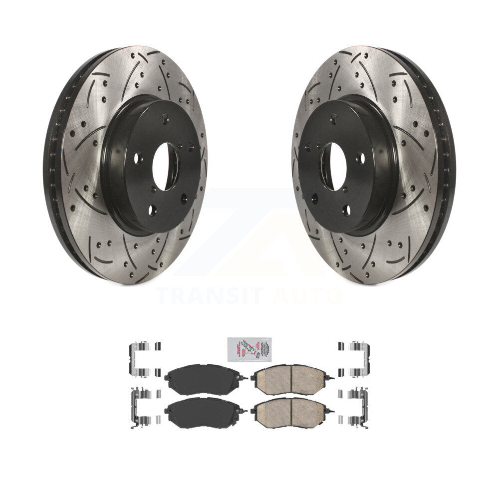 Transit Auto KDA-102381 Disc Brake Kit for 2015 Subaru Legacy - Front product image
