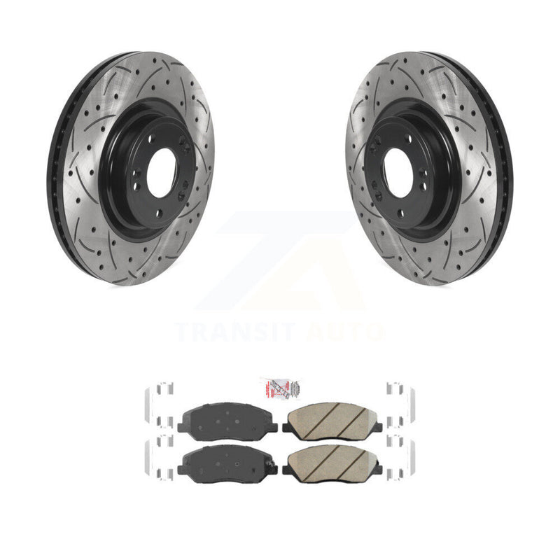 Transit Auto KDA-102386 Disc Brake Kit for 2012 Hyundai Genesis - Front product image