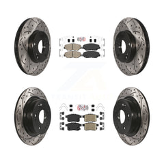 Transit Auto KDA-102394 Disc Brake Kit for 2008-2017 Honda Accord - Front and Rear product image