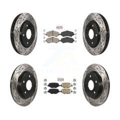 Transit Auto KDA-102397 Disc Brake Kit for 2012-2016 Chrysler Town & Country, Dodge Grand Caravan, Dodge Journey & more - Front and Rear product image