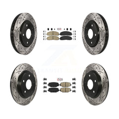 Transit Auto KDA-102400 Disc Brake Kit for 2017-2018 Dodge Grand Caravan - Front and Rear product image
