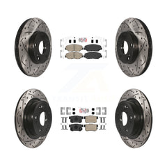 Transit Auto KDA-102415 Disc Brake Kit for 2005 Honda Accord - Front and Rear product image