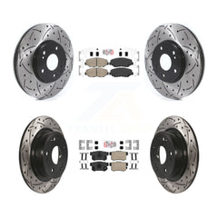 Transit Auto KDA-102416 Disc Brake Kit for 2005 Honda Accord - Front and Rear product image