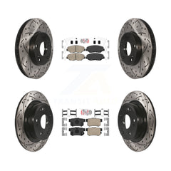 Transit Auto KDA-102417 Disc Brake Kit for 2005 Honda Accord - Front and Rear product image