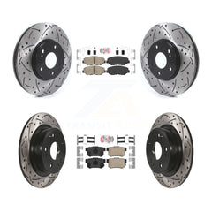 Transit Auto KDA-102418 Disc Brake Kit for 2005 Honda Accord - Front and Rear product image