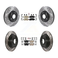 Transit Auto KDA-102420 Disc Brake Kit for 2006-2007 Honda Accord - Front and Rear product image