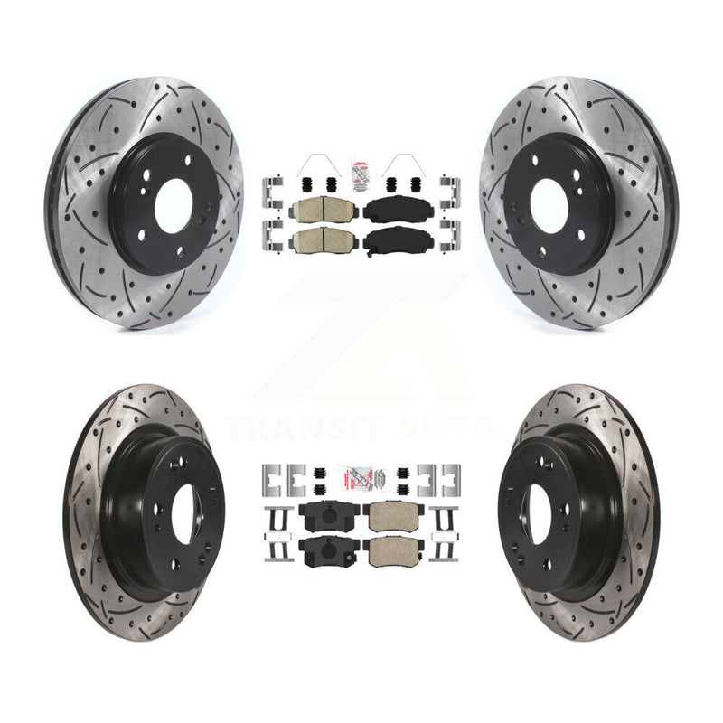 Transit Auto KDA-102420 Disc Brake Kit for 2006-2007 Honda Accord - Front and Rear product image