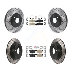 Transit Auto KDA-102422 Disc Brake Kit for 2006-2007 Honda Accord - Front and Rear product image