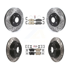 Transit Auto KDA-102424 Disc Brake Kit for 2006-2007 Honda Accord - Front and Rear product image