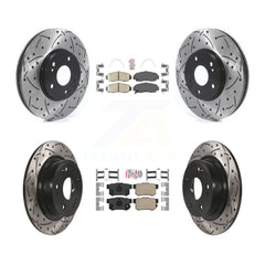 Transit Auto KDA-102426 Disc Brake Kit for 2006-2007 Honda Accord - Front and Rear product image
