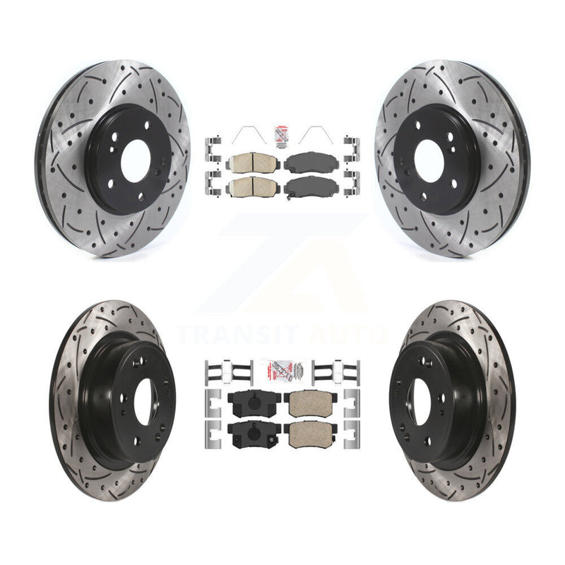 Transit Auto KDA-102426 Disc Brake Kit for 2006-2007 Honda Accord - Front and Rear product image
