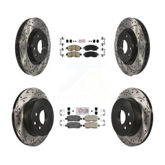 Transit Auto KDA-102430 Disc Brake Kit for 2014-2017 Nissan LEAF - Front and Rear product image