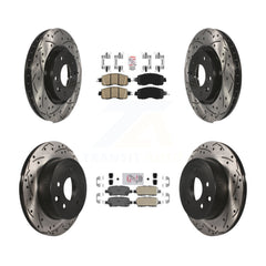 Transit Auto KDA-102432 Disc Brake Kit for 2014-2017 Nissan LEAF - Front and Rear product image