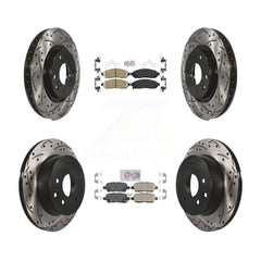 Transit Auto KDA-102433 Disc Brake Kit for 2015 Nissan LEAF - Front and Rear product image