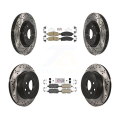Transit Auto KDA-102434 Disc Brake Kit for 2015 Nissan LEAF - Front and Rear product image