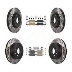 Transit Auto KDA-102436 Disc Brake Kit for 2015 Nissan LEAF - Front and Rear product image