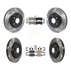 Transit Auto KDA-102439 Disc Brake Kit for 2019-2020 Chevrolet Camaro - Front and Rear product image