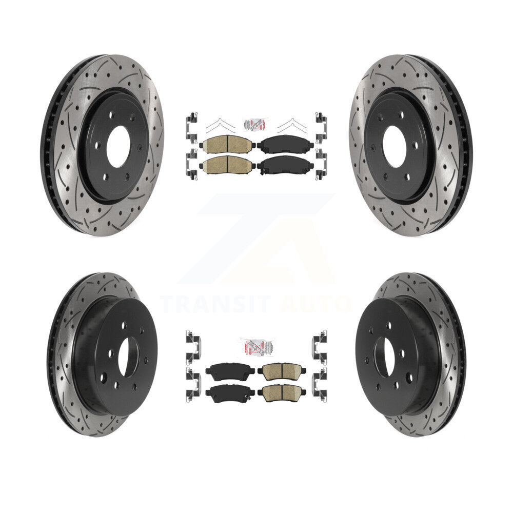 Transit Auto KDA-102442 Disc Brake Kit for 2006-2007 Nissan Xterra - Front and Rear product image
