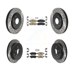 Transit Auto KDA-102442 Disc Brake Kit for 2006-2007 Nissan Xterra - Front and Rear product image