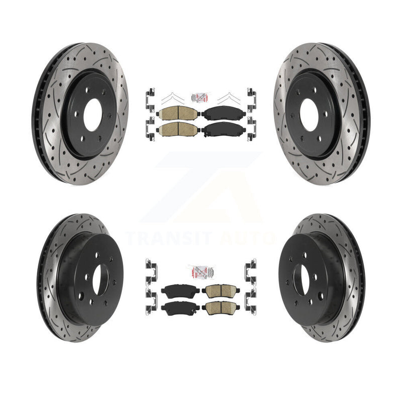 Transit Auto KDA-102442 Disc Brake Kit for 2006-2007 Nissan Xterra - Front and Rear product image