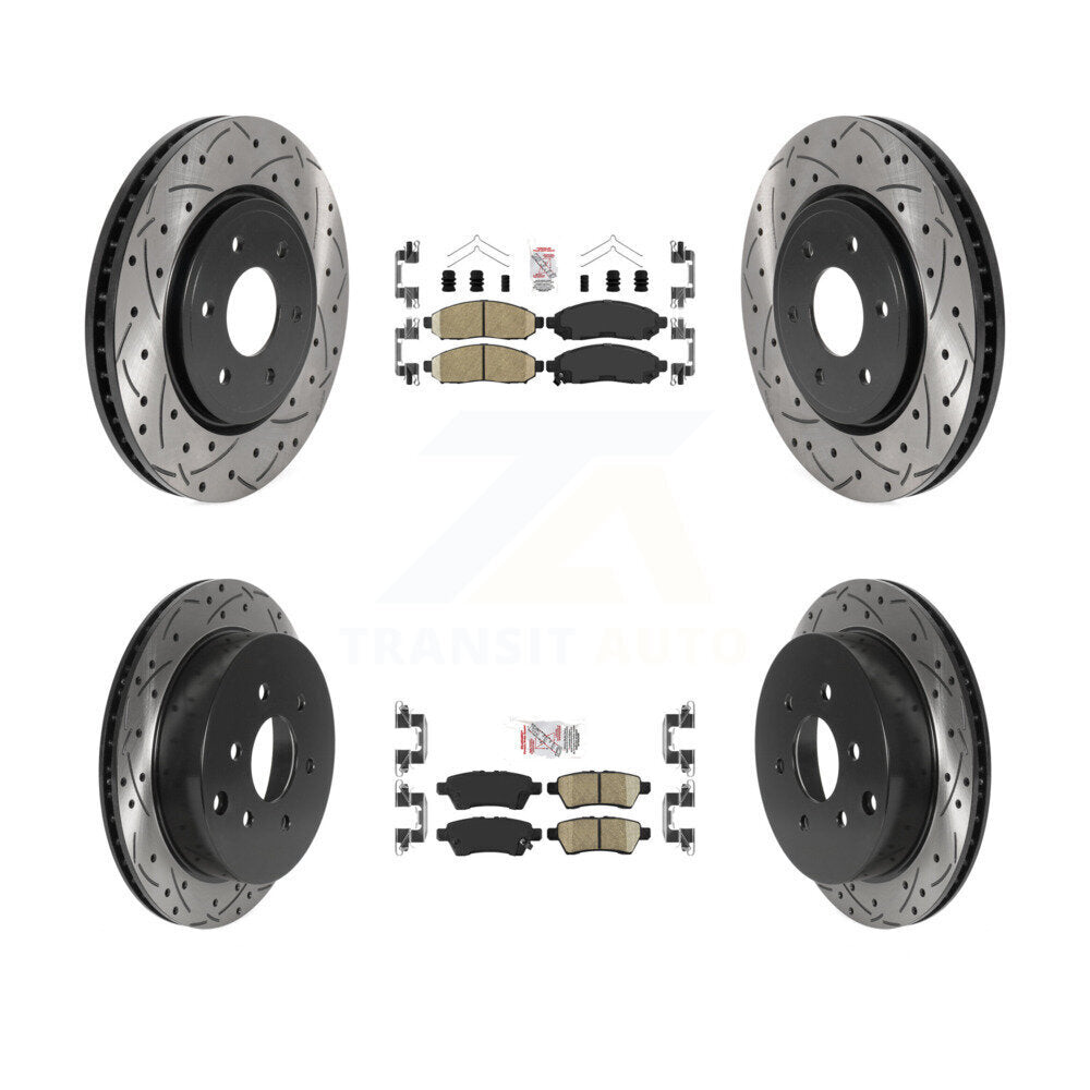 Transit Auto KDA-102443 Disc Brake Kit for 2006-2007 Nissan Xterra - Front and Rear product image