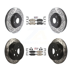 Transit Auto KDA-102451 Disc Brake Kit for 2017-2023 Subaru Impreza - Front and Rear product image