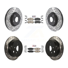 Transit Auto KDA-102452 Disc Brake Kit for 2017-2023 Subaru Impreza - Front and Rear product image