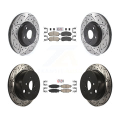Transit Auto KDA-102454 Disc Brake Kit for 2017-2023 Subaru Impreza - Front and Rear product image