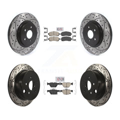 Transit Auto KDA-102455 Disc Brake Kit for 2019-2020 Subaru Crosstrek - Front and Rear product image