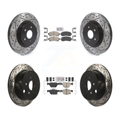 Transit Auto KDA-102456 Disc Brake Kit for 2019-2020 Subaru Crosstrek - Front and Rear product image