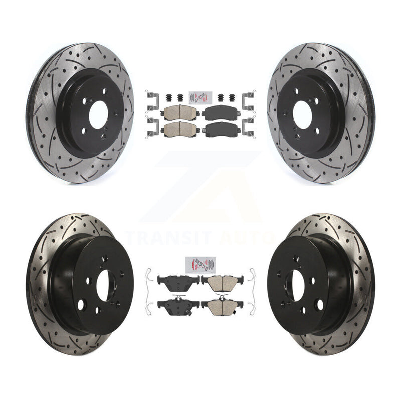 Transit Auto KDA-102457 Disc Brake Kit for 2019-2020 Subaru Crosstrek - Front and Rear product image