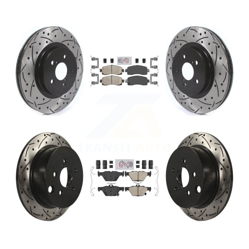 Transit Auto KDA-102458 Disc Brake Kit for 2019-2020 Subaru Crosstrek - Front and Rear product image