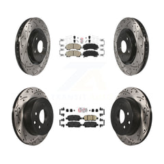 Transit Auto KDA-102461 Disc Brake Kit for 2014-2019 Nissan Rogue - Front and Rear product image
