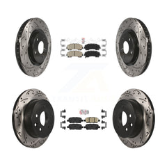 Transit Auto KDA-102462 Disc Brake Kit for 2014-2019 Nissan Rogue - Front and Rear product image