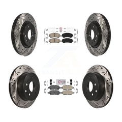 Transit Auto KDA-102465 Disc Brake Kit for 2014-2023 Nissan Rogue, Nissan Rogue Sport, Nissan Qashqai - Front and Rear product image