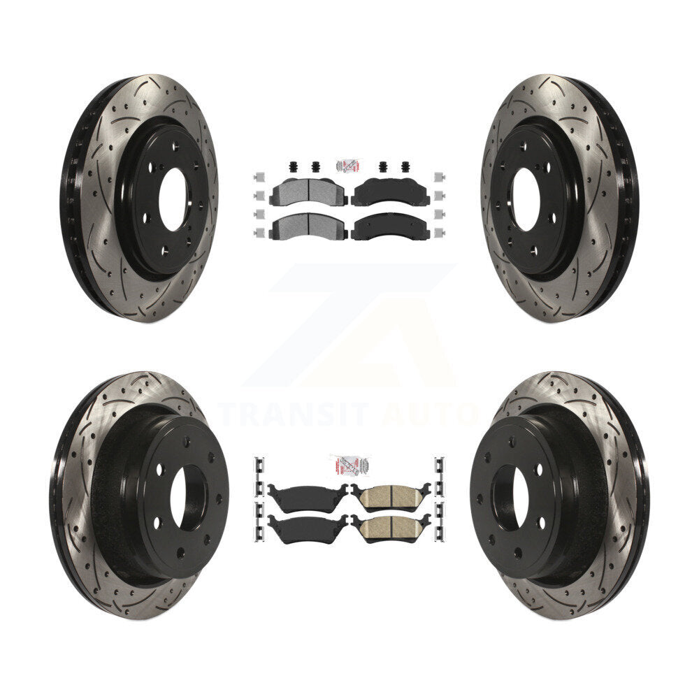 Transit Auto KDA-102468 Disc Brake Kit for 2012-2014 Ford F-150 - Front and Rear product image