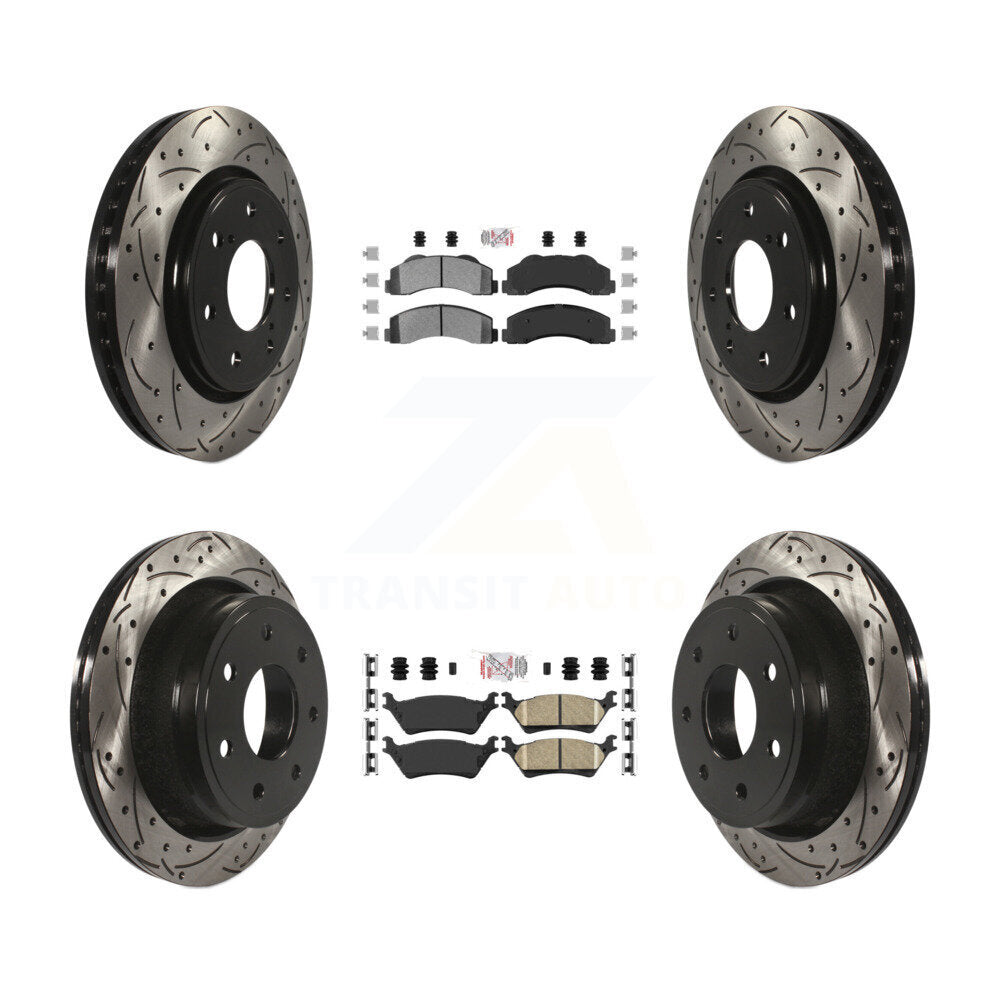 Transit Auto KDA-102469 Disc Brake Kit for 2012-2014 Ford F-150 - Front and Rear product image