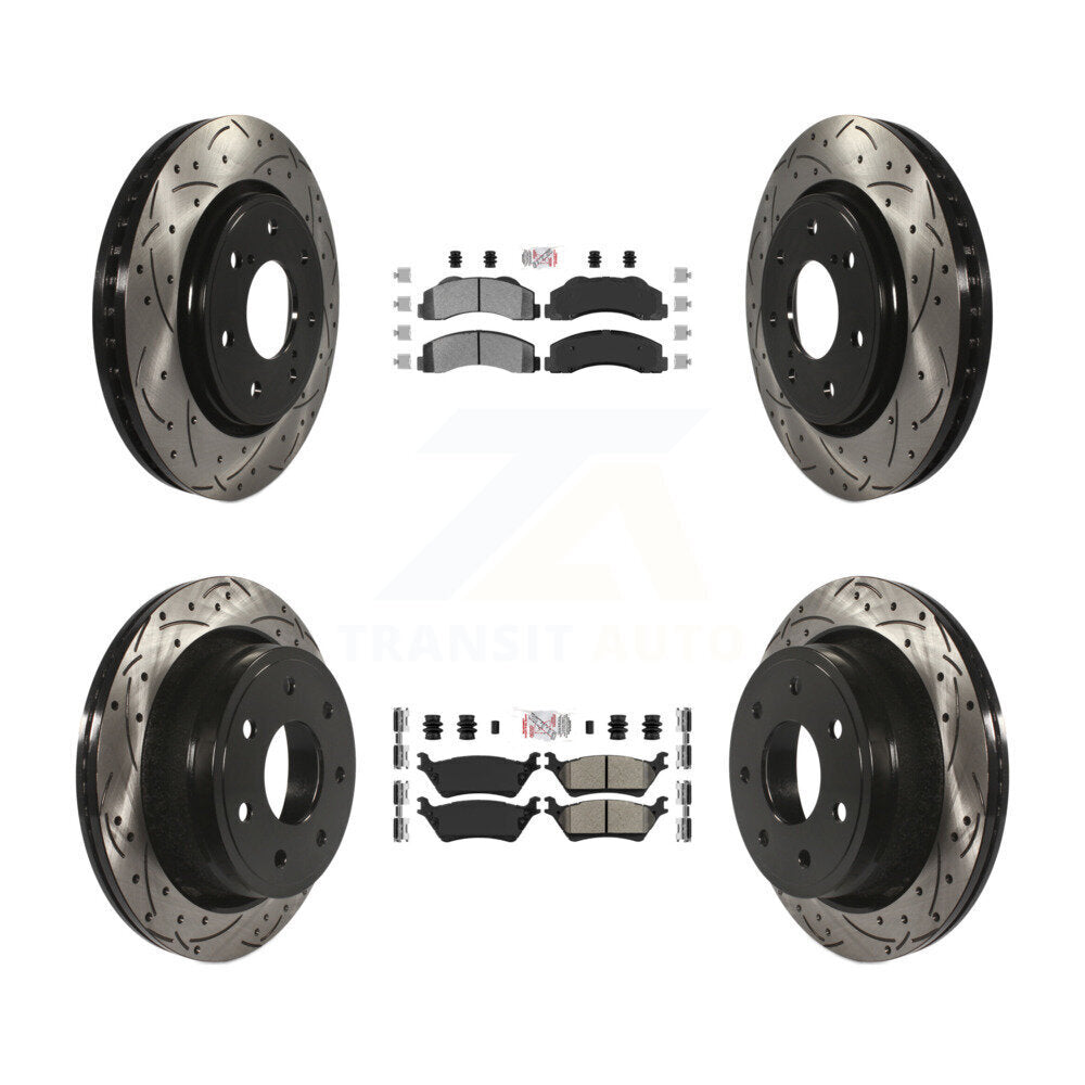 Transit Auto KDA-102470 Disc Brake Kit for 2012-2014 Ford F-150 - Front and Rear product image