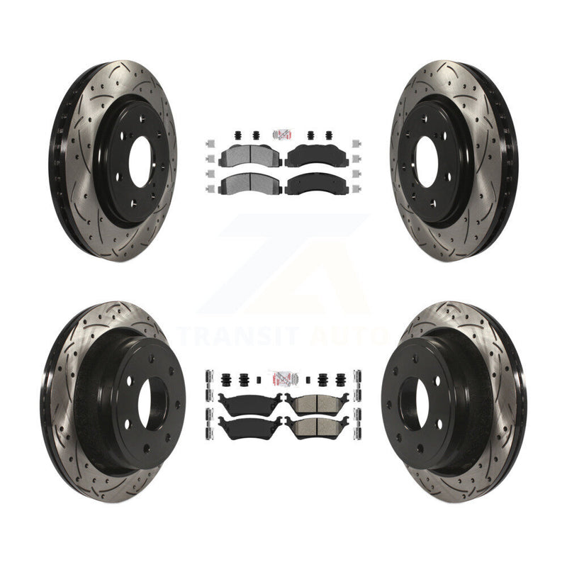 Transit Auto KDA-102470 Disc Brake Kit for 2012-2014 Ford F-150 - Front and Rear product image