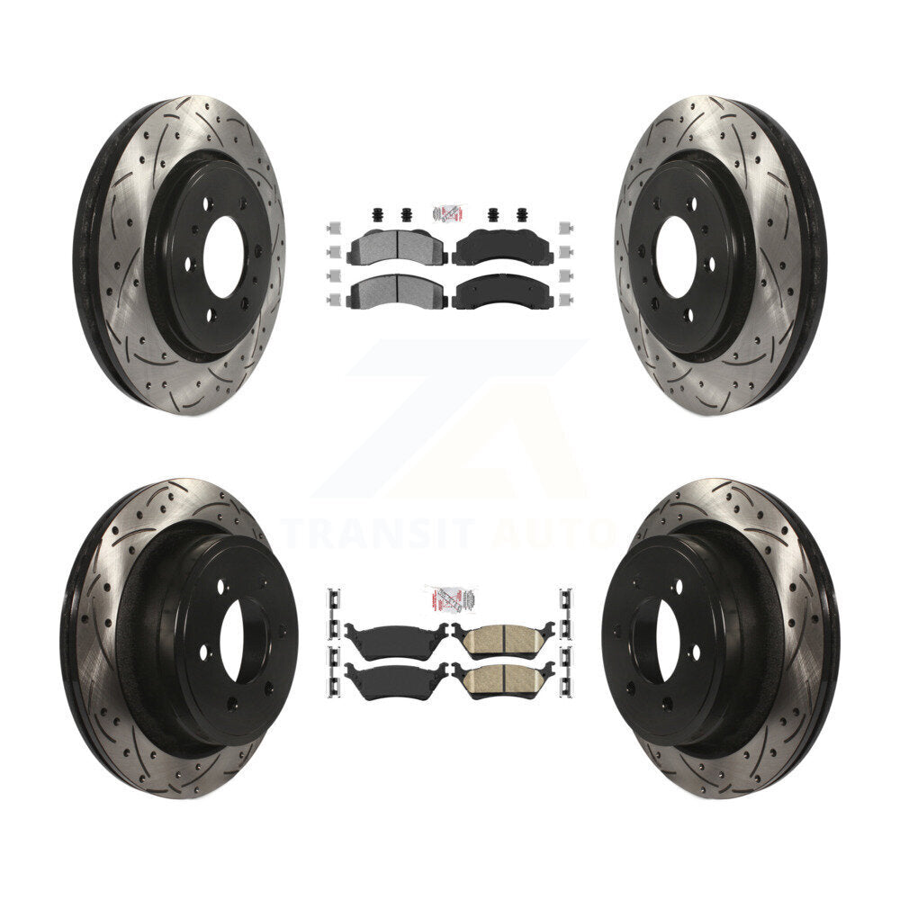 Transit Auto KDA-102471 Disc Brake Kit for 2012-2017 Ford F-150 - Front and Rear product image