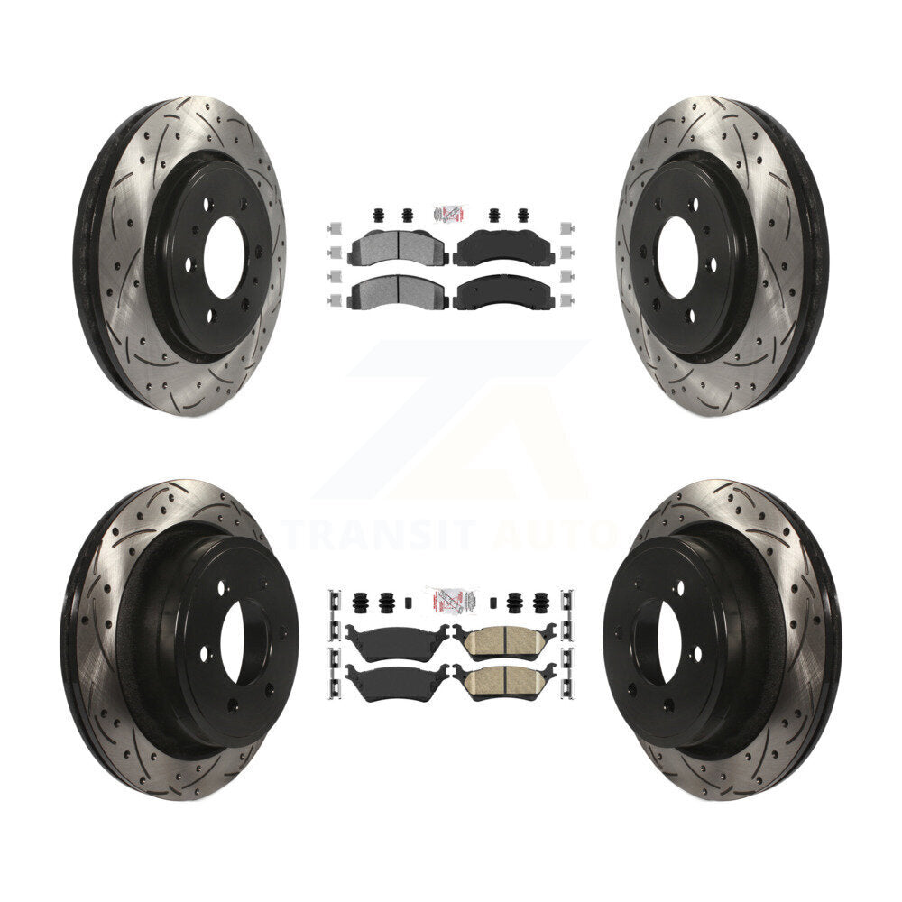 Transit Auto KDA-102472 Disc Brake Kit for 2012-2017 Ford F-150 - Front and Rear product image